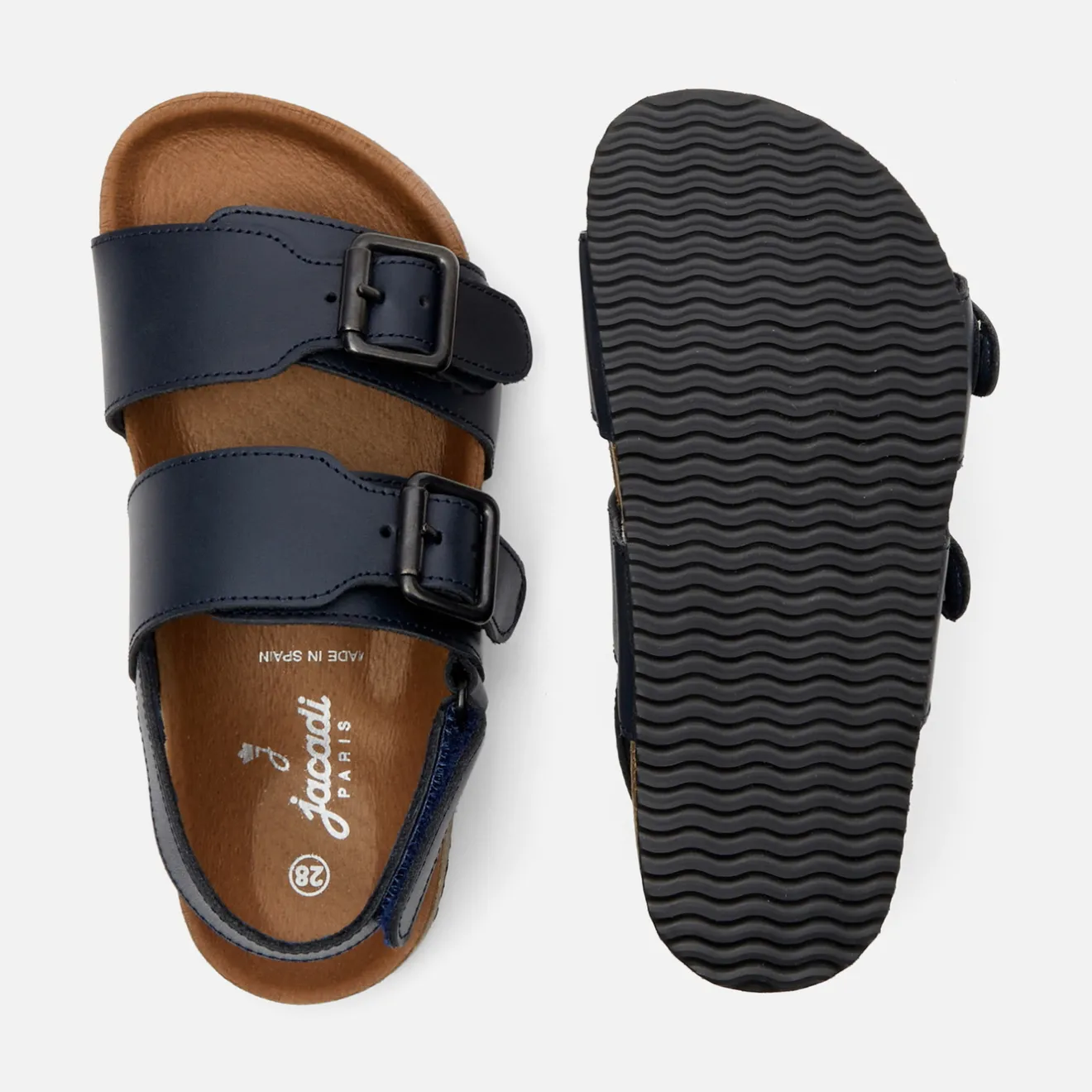 Nu-Pieds|Chaussures-Jacadi Sandales enfant garçon - marine MARINE JACADI