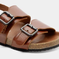 Nu-Pieds|Chaussures-Jacadi Sandales enfant garçon - NATUREL