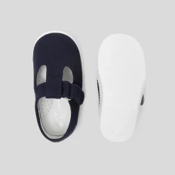 Nu-Pieds|Tennis En Toiles-Jacadi Sandalettes mixte en toile - marine MARINE JACADI