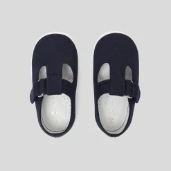 Nu-Pieds|Tennis En Toiles-Jacadi Sandalettes mixte en toile - marine MARINE JACADI