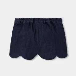 Pantalon Et Short-Jacadi Short bébé fille en jean - DENIM FONCE