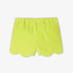 Pantalon Et Short-Jacadi Short bébé fille en velours - LIME