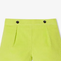 Pantalon Et Short-Jacadi Short bébé fille en velours - LIME