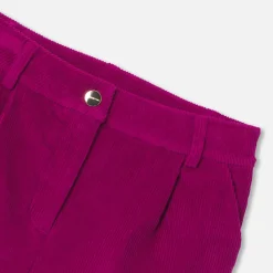Short Et Combi-Short-Jacadi Short en velours côtelé enfant fille - VIOLINE