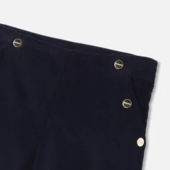 Short Et Combi-Short-Jacadi Short en velours enfant fille - marine MARINE JACADI
