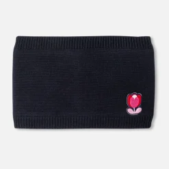 Accessoires-Jacadi Snood bébé fille - lore MARINE/MULTICO