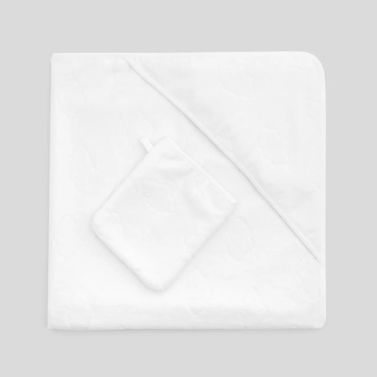 Sorties De Bain Et Peignoirs-Jacadi Sortie de bain bébé - blanc BLANC JACADI