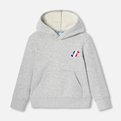 Pull, Sweat Et Cardigan|Pull, Sweat Et Cardigan-Jacadi Sweat à capuche enfant - gris chine clair GRIS CHINE CLAIR JACADI