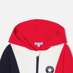 Pull, Sweat Et Cardigan|Pull, Sweat Et Cardigan-Jacadi Sweat à capuche enfant - lore MARINE/MULTICO