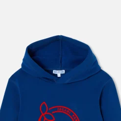 Pull, Sweat Et Cardigan-Jacadi Sweat à capuche enfant garçon - BLEU FONCE