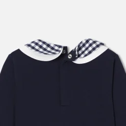 Pull, Sweat Et Cardigan-Jacadi Sweat bébé fille en molleton - marine MARINE JACADI