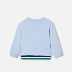 Pull, Sweat Et Cardigan-Jacadi Sweat bébé garçon en molleton - bleu clair BLEU CLAIR JACADI