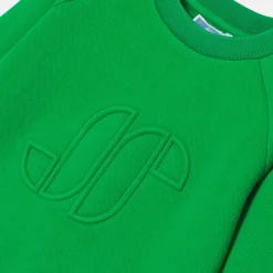 Pull, Sweat Et Cardigan-Jacadi Sweat enfant en piqué de coton - VERT