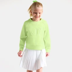 Pull, Sweat Et Cardigan-Jacadi Sweat enfant fille en maille piquée - VERT ANIS
