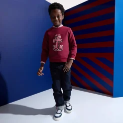 Pull, Sweat Et Cardigan-Jacadi Sweat enfant garçon - ROUGE TOMETTE