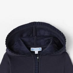 Pull, Sweat Et Cardigan-Jacadi Sweat zippé bébé fille - marine MARINE JACADI