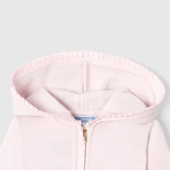Pull, Sweat Et Cardigan-Jacadi Sweat zippé bébé fille - rose poudre ROSE POUDRE JACADI
