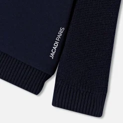 Pull, Sweat Et Cardigan-Jacadi Sweat zippé bébé garçon - marine MARINE JACADI
