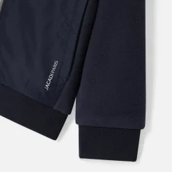 Pull, Sweat Et Cardigan-Jacadi Sweat zippé en micropolaire garçon - marine MARINE JACADI