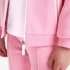 Pull, Sweat Et Cardigan-Jacadi Sweat zippé enfant fille - ROSE TENDRE