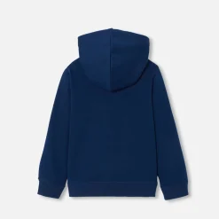 Pull, Sweat Et Cardigan-Jacadi Sweat zippé enfant garçon - BLEU MARNE
