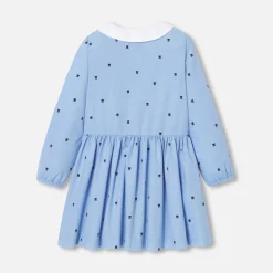 Accessoires|Robe Et Jupe-Jacadi Tablier enfant fille motif tulipe - BLEU/BLANC