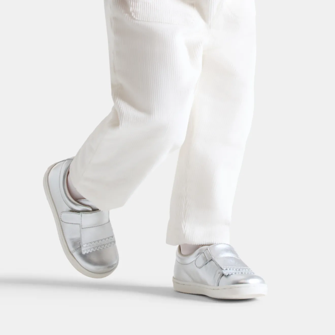 Baskets Et Tennis|Chaussures-Jacadi Tennis bébé fille - ARGENT