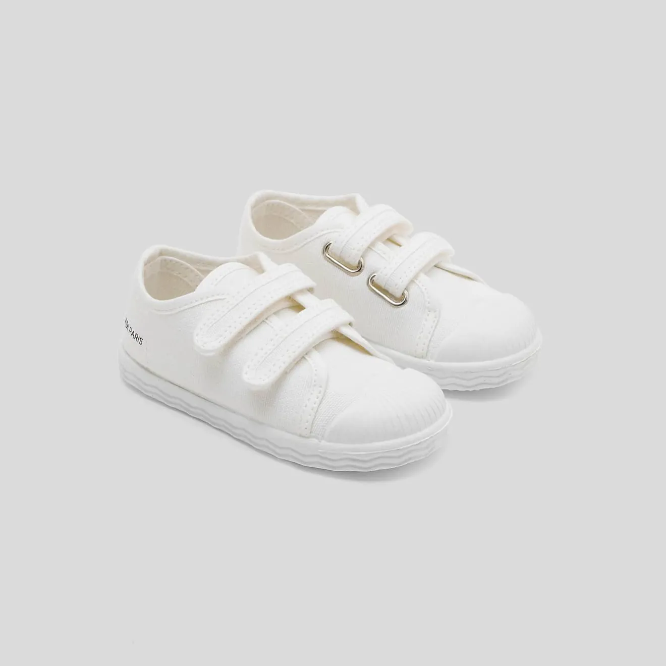 Tennis En Toiles|Baskets Et Tennis-Jacadi Tennis bébé garçon en toile - blanc BLANC JACADI