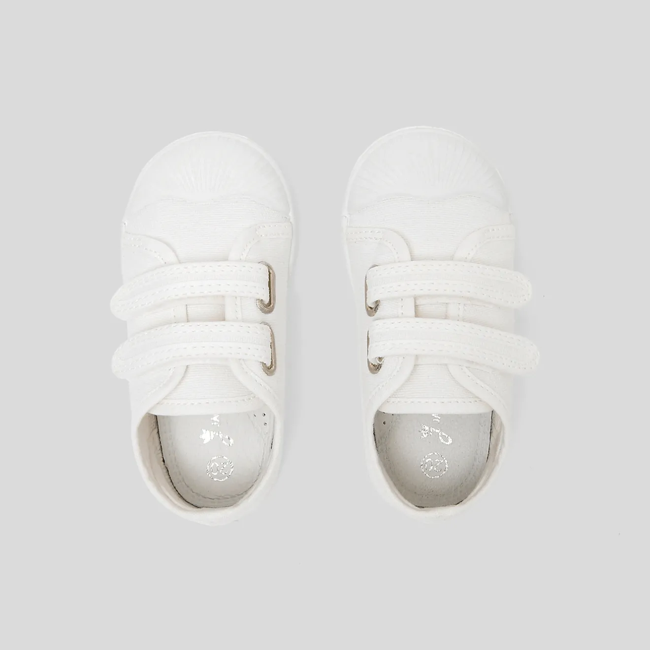 Tennis En Toiles|Baskets Et Tennis-Jacadi Tennis bébé garçon en toile - blanc BLANC JACADI