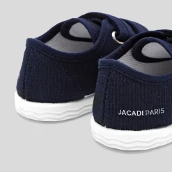 Tennis En Toiles|Baskets Et Tennis-Jacadi Tennis bébé garçon en toile - marine MARINE JACADI
