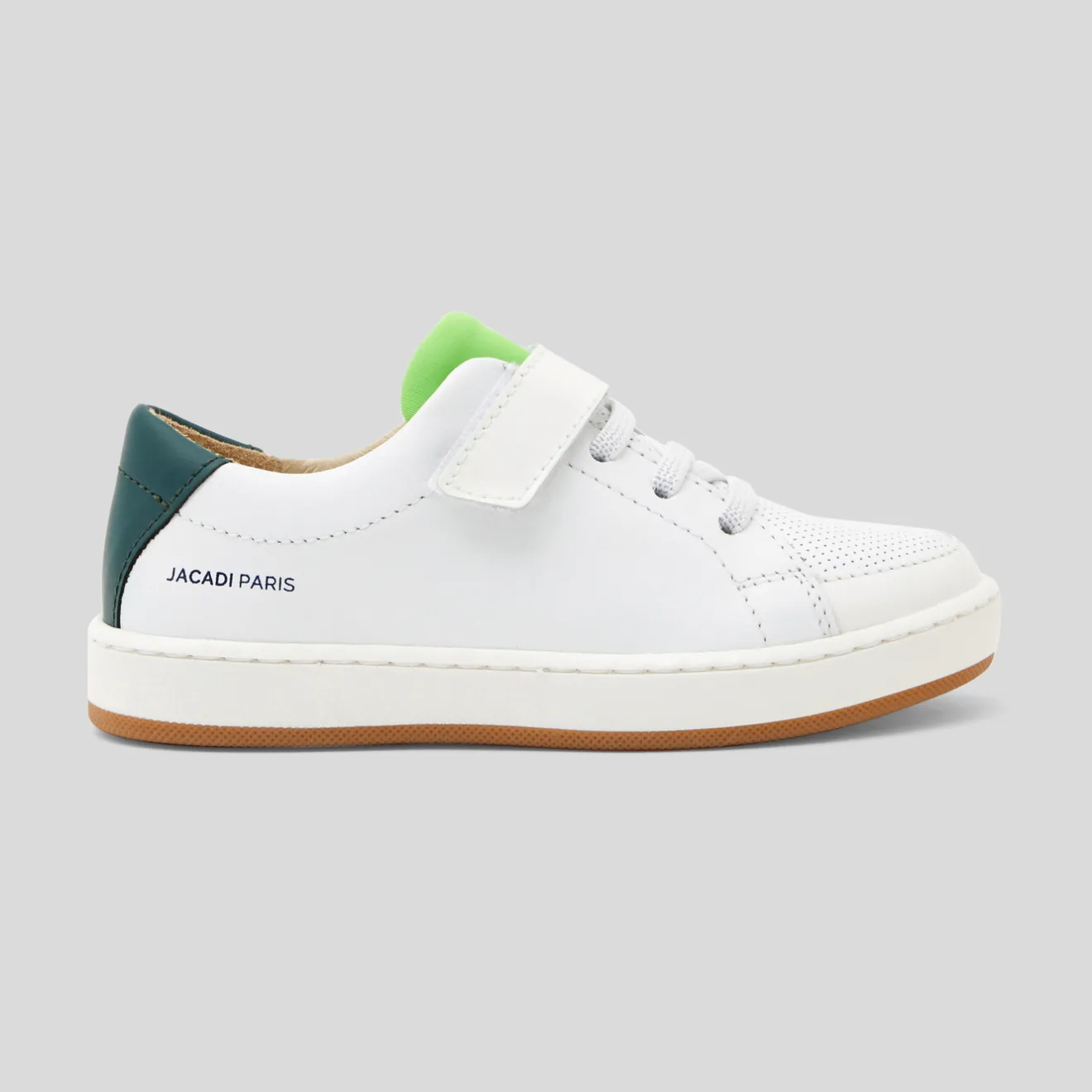 Baskets Et Tennis|Baskets Et Tennis-Jacadi Tennis enfant - BLANC/VERT