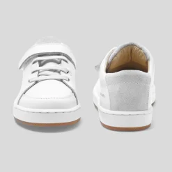 Baskets Et Tennis|Chaussures-Jacadi Tennis enfant en cuir lisse - blanc BLANC JACADI