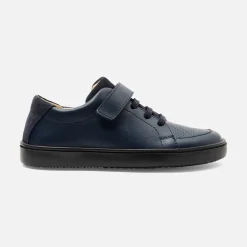 Chaussures Basses|Chaussures-Jacadi Tennis enfant garçon en cuir - marine MARINE JACADI
