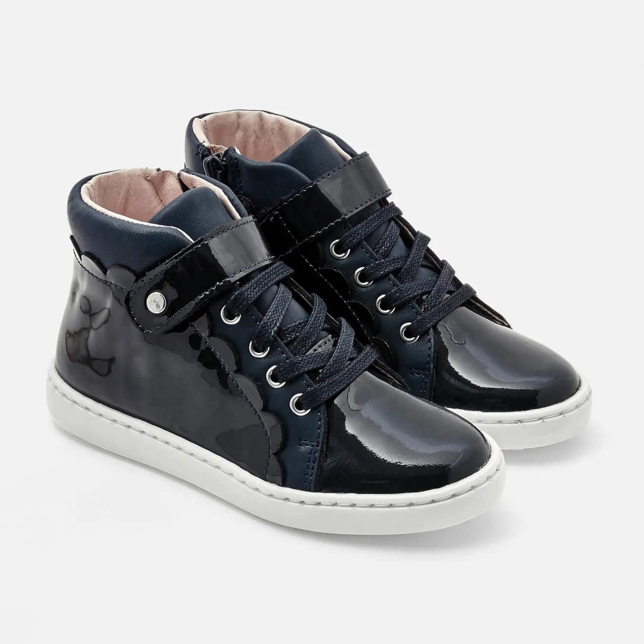 Baskets Et Tennis|Chaussures-Jacadi Tennis montantes enfant fille - marine MARINE JACADI