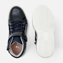 Baskets Et Tennis|Chaussures-Jacadi Tennis montantes enfant fille - marine MARINE JACADI