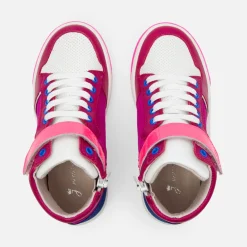 Baskets Et Tennis|Chaussures-Jacadi Tennis montantes enfant fille - ROSE