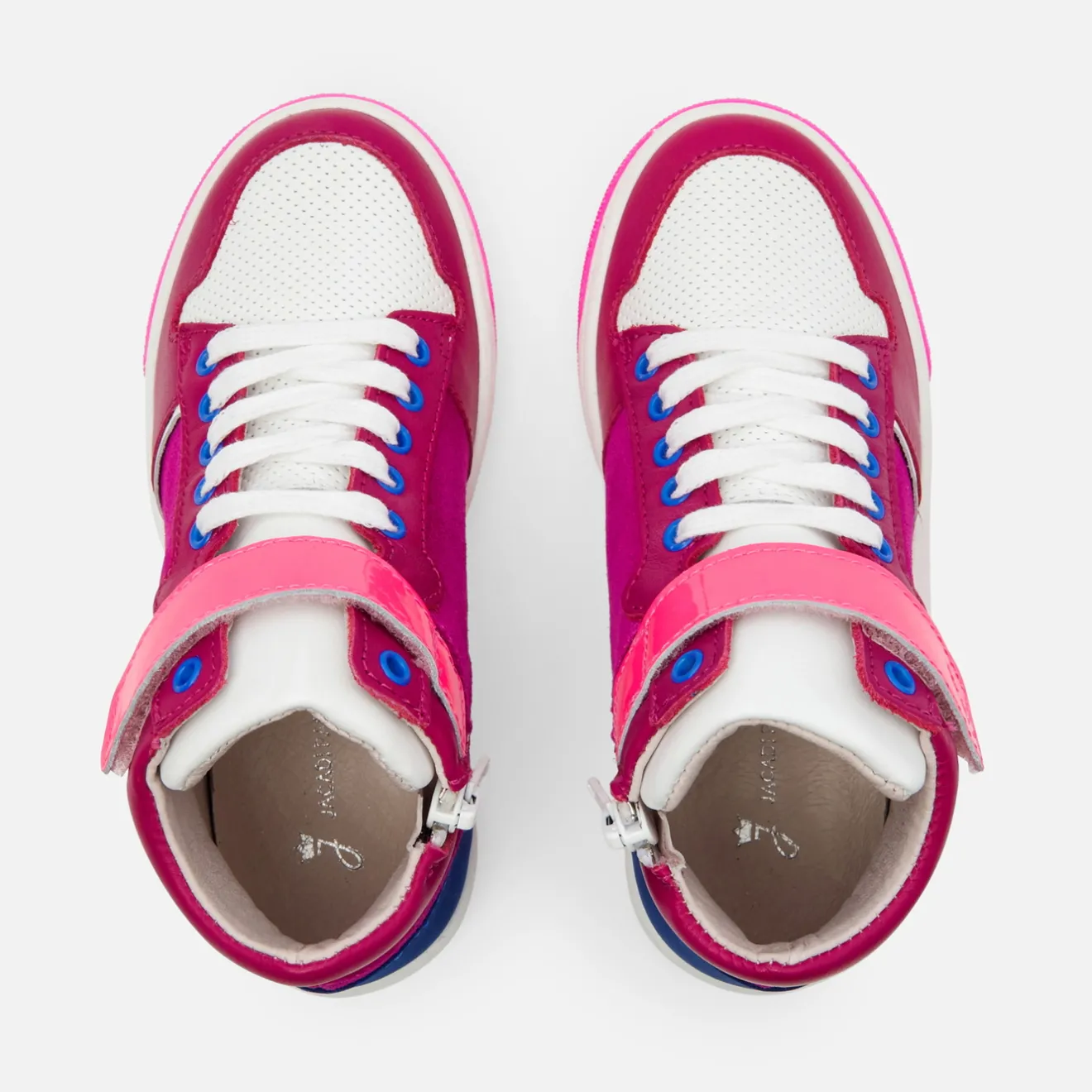 Baskets Et Tennis|Chaussures-Jacadi Tennis montantes enfant fille - ROSE