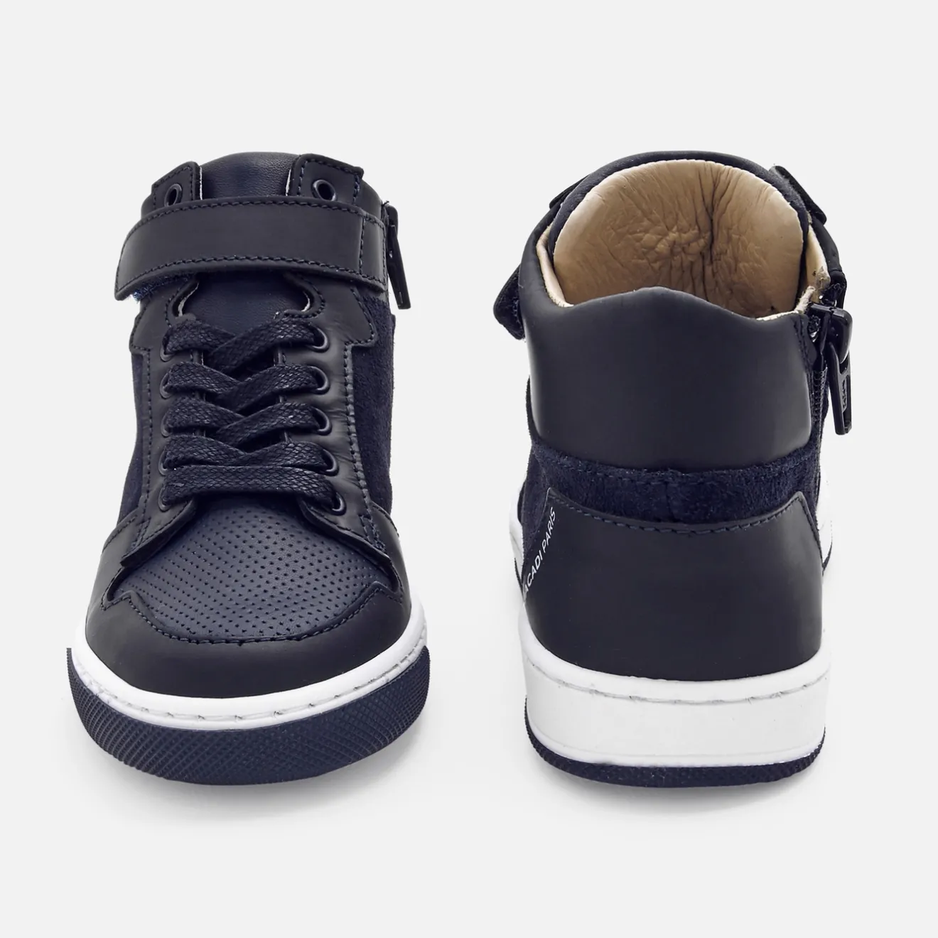 Baskets Et Tennis|Chaussures-Jacadi Tennis montantes enfant garçon - marine MARINE JACADI