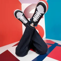 Baskets Et Tennis|Chaussures-Jacadi Tennis montantes enfant garçon - MARINE/BORDEAUX