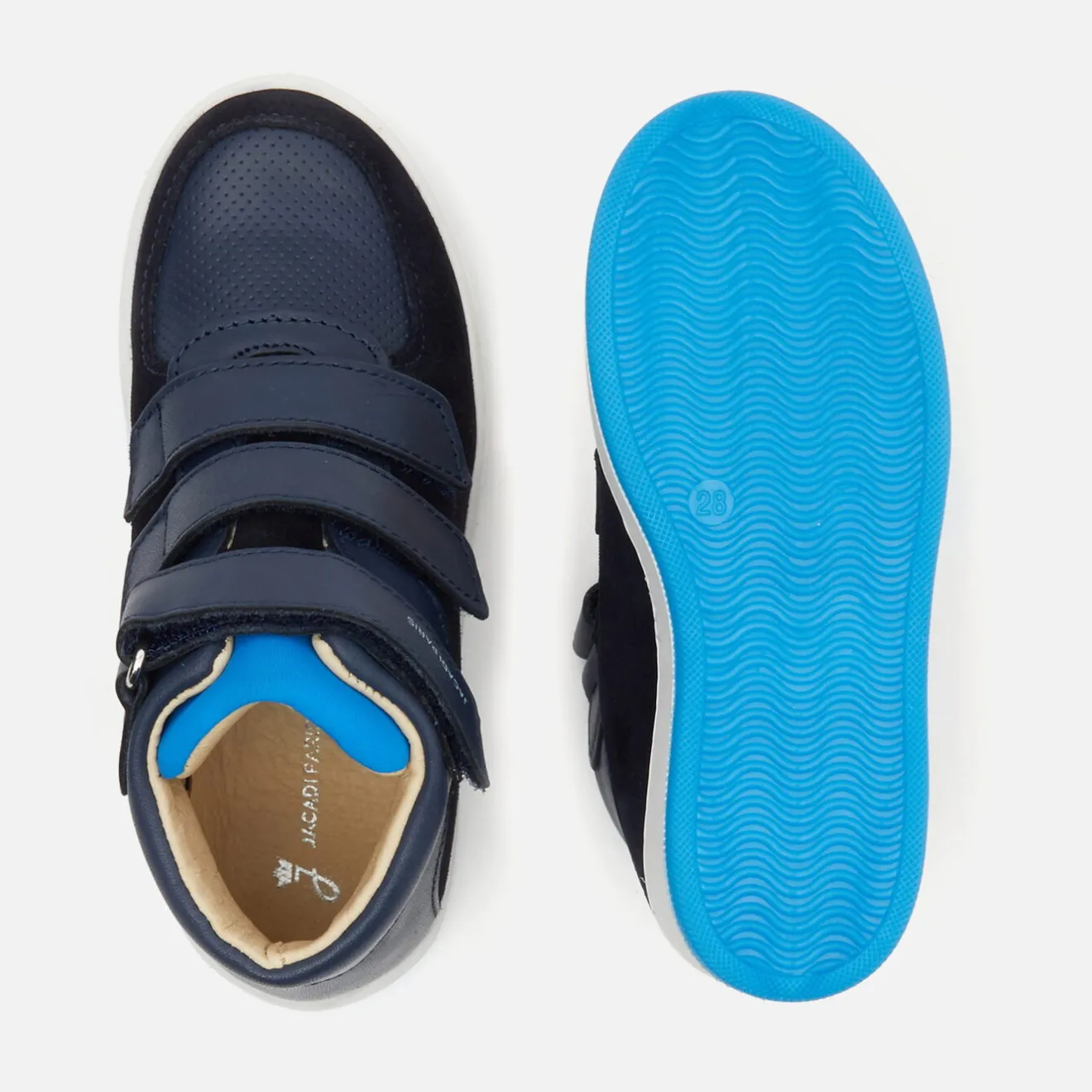 Baskets Et Tennis|Chaussures-Jacadi Tennis montantes enfant garçon - marine MARINE JACADI