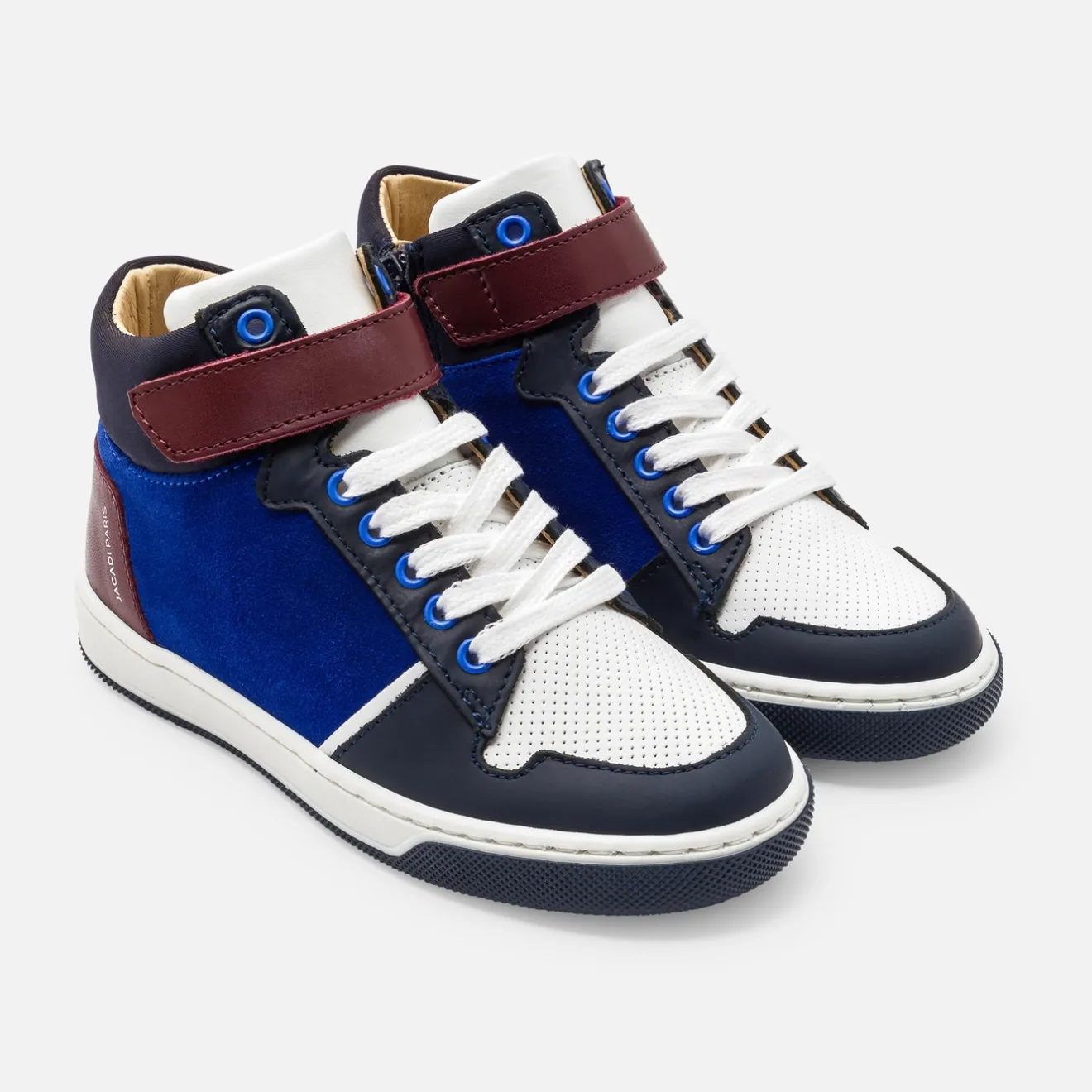 Baskets Et Tennis|Chaussures-Jacadi Tennis montantes enfant garçon - BLEU