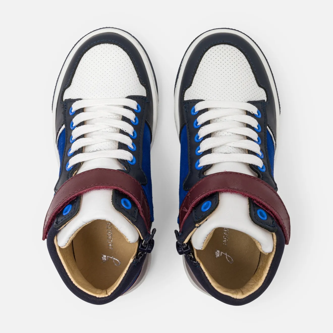 Baskets Et Tennis|Chaussures-Jacadi Tennis montantes enfant garçon - BLEU