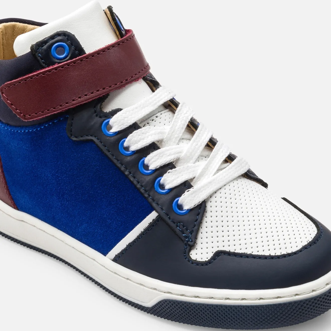 Baskets Et Tennis|Chaussures-Jacadi Tennis montantes enfant garçon - BLEU