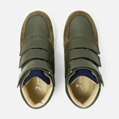 Baskets Et Tennis|Chaussures-Jacadi Tennis montantes enfant garçon - KAKI