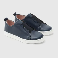Baskets Et Tennis|Chaussures-Jacadi Tennis sans-gène enfant fille - marine MARINE JACADI