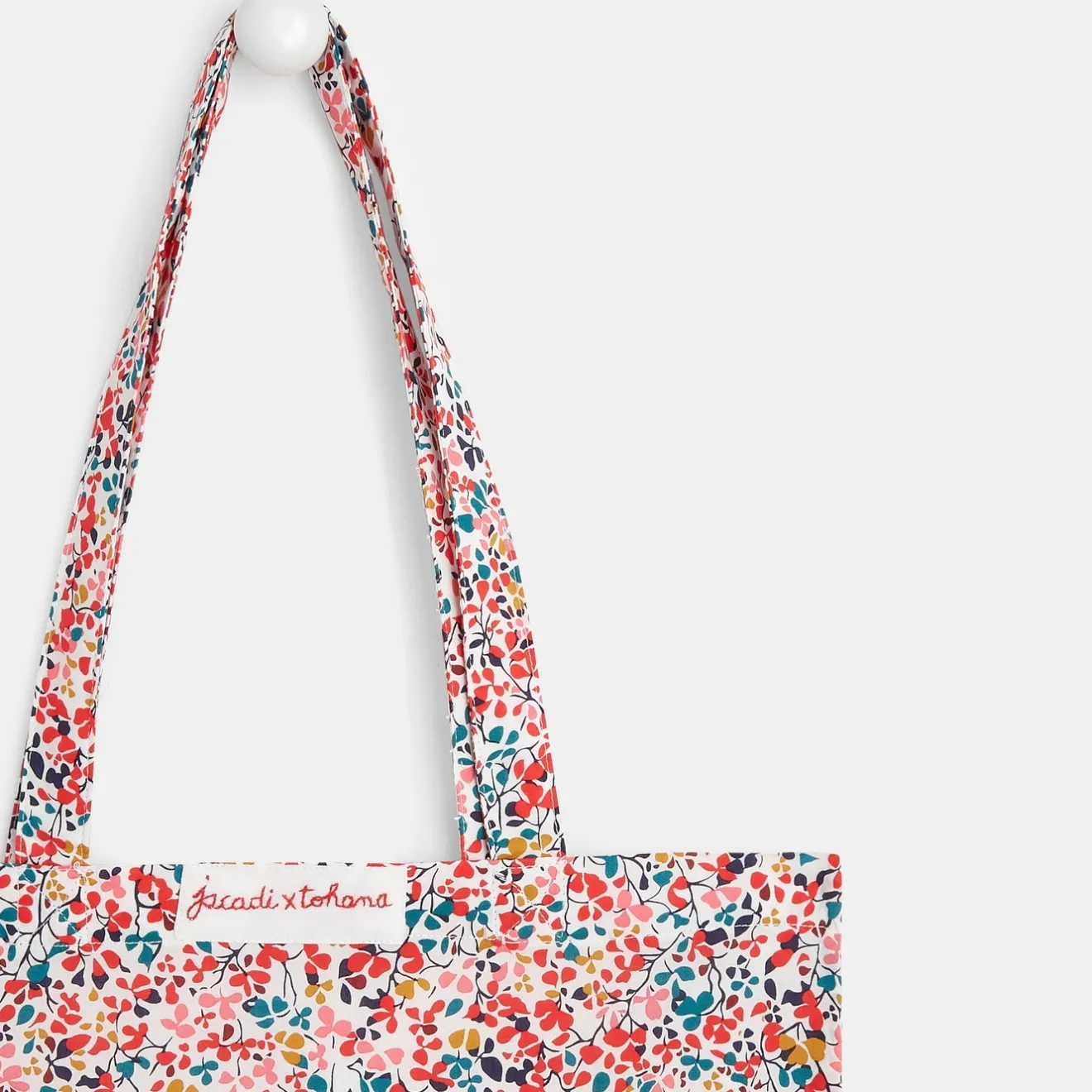 Accessoires-Jacadi Tote bag en tissu Liberty - x Tohana - lore MULTICO