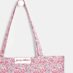 Accessoires-Jacadi Tote bag en tissu Liberty - x Tohana - ROSE/GRIS