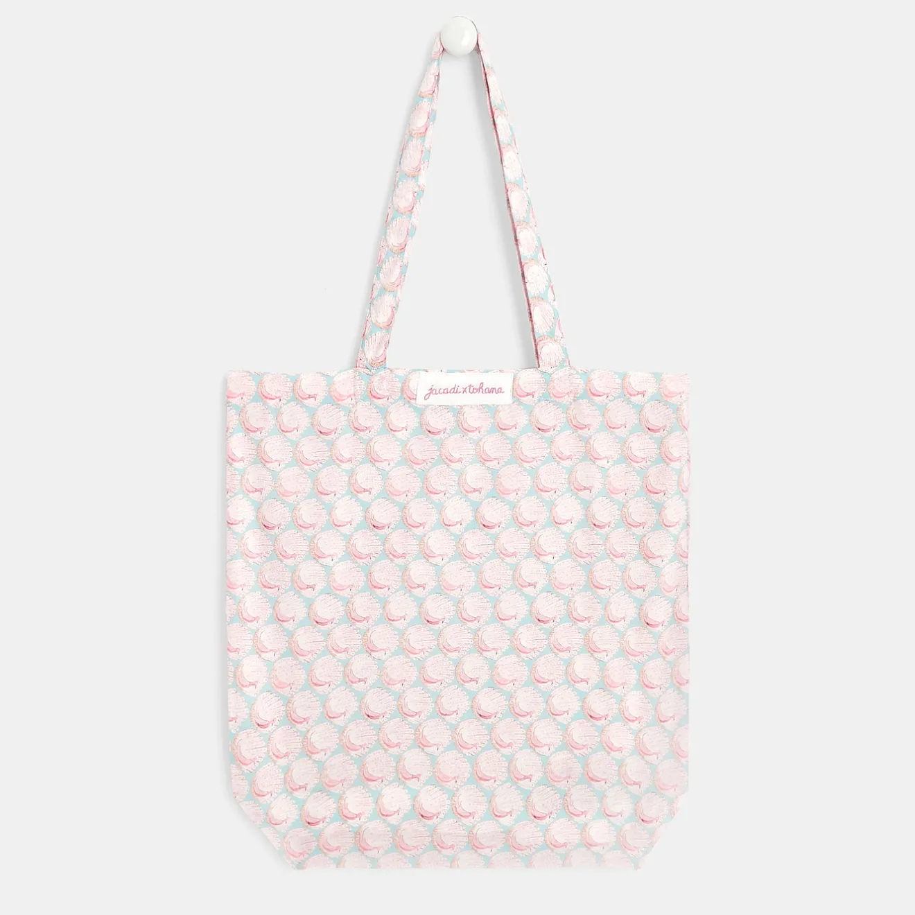 Accessoires-Jacadi Tote bag en tissu Liberty - x Tohana - ROSE/BLEU