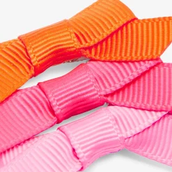 Accessoires-Jacadi Trio de barrettes crocodile bébé fille - lore ROSE/MULTICO