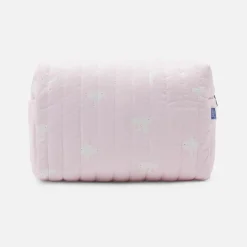 Sorties De Bain Et Peignoirs|Sac À Langer, Trousse De Toilette-Jacadi Trousse de toilette matelassée ROSE POUDRE JACADI